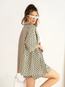 Костюмы ISSA Plus модель 13980_khaki Фото