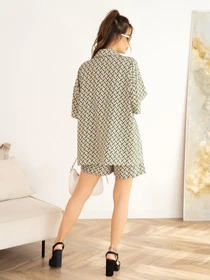 Костюмы ISSA Plus модель 13980_khaki Фото