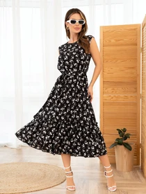 Платья ISSA Plus модель 13990_black Фото