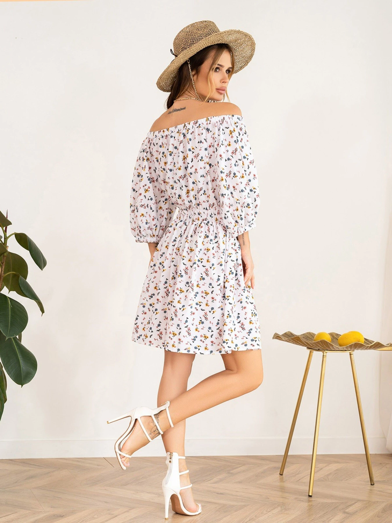 Сукні ISSA Plus модель SA-463_white Сукні ISSA Plus модель SA-463_white Фото