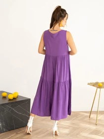Платья ISSA Plus модель SA-466_purple Фото