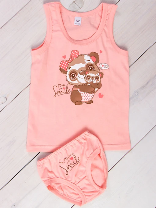 Нижня білизна Носи своє модель 6087-001-33-1-panda-persik Фото