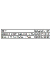 Одяг для немовлят Носи своє модель 5067-008-33-5-salatovij-lapki Фото