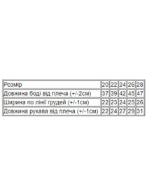 Одяг для немовлят Носи своє модель 9511-063-4-dzhinsovij-melanzh Фото