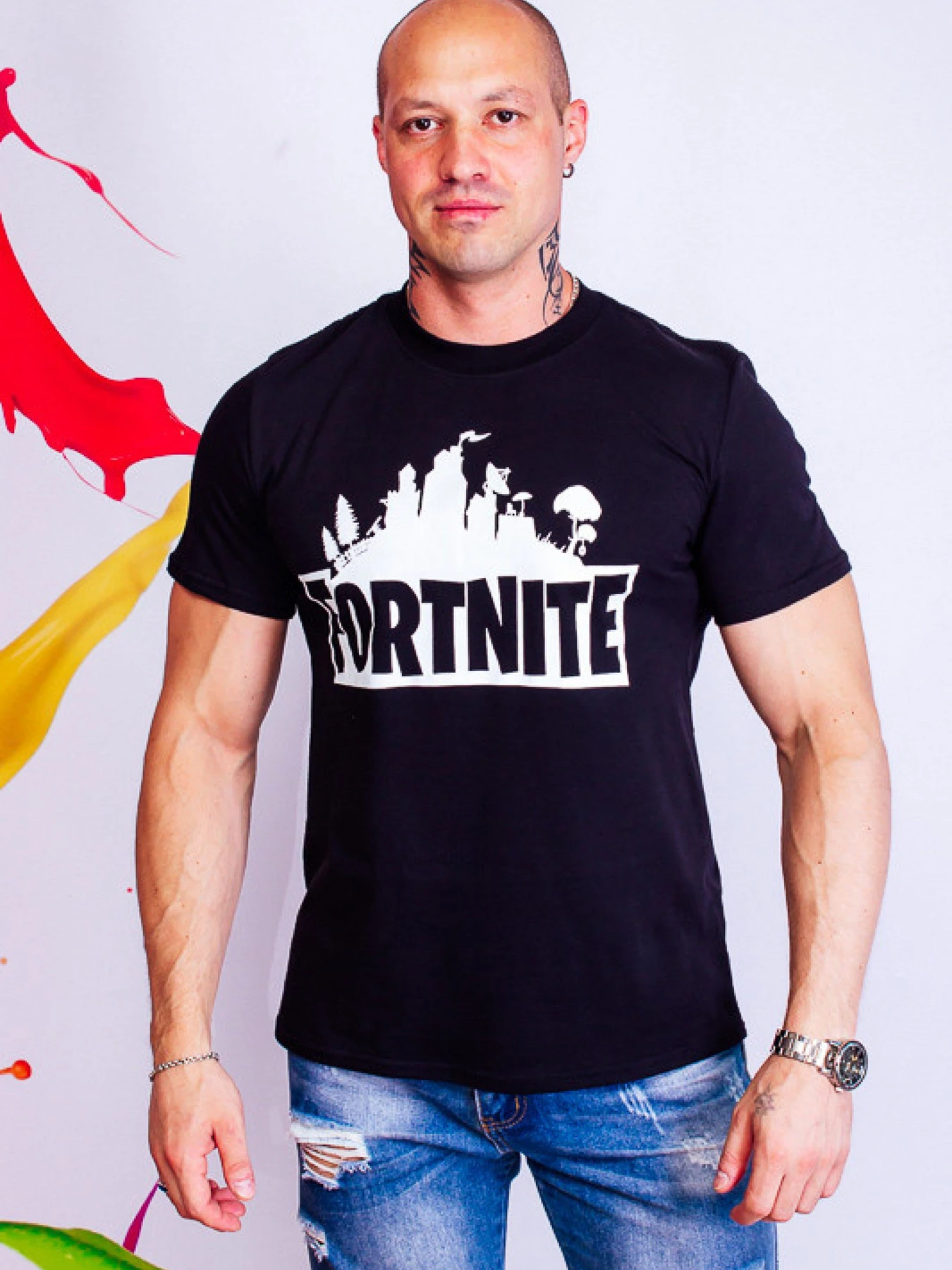 Футболки и поло Носи своє модель 8073G-fortnite-chornij Футболки и поло Носи своє модель 8073G-fortnite-chornij Фото