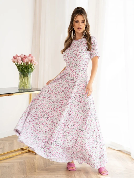 Сукні ISSA Plus модель 13992_white Фото