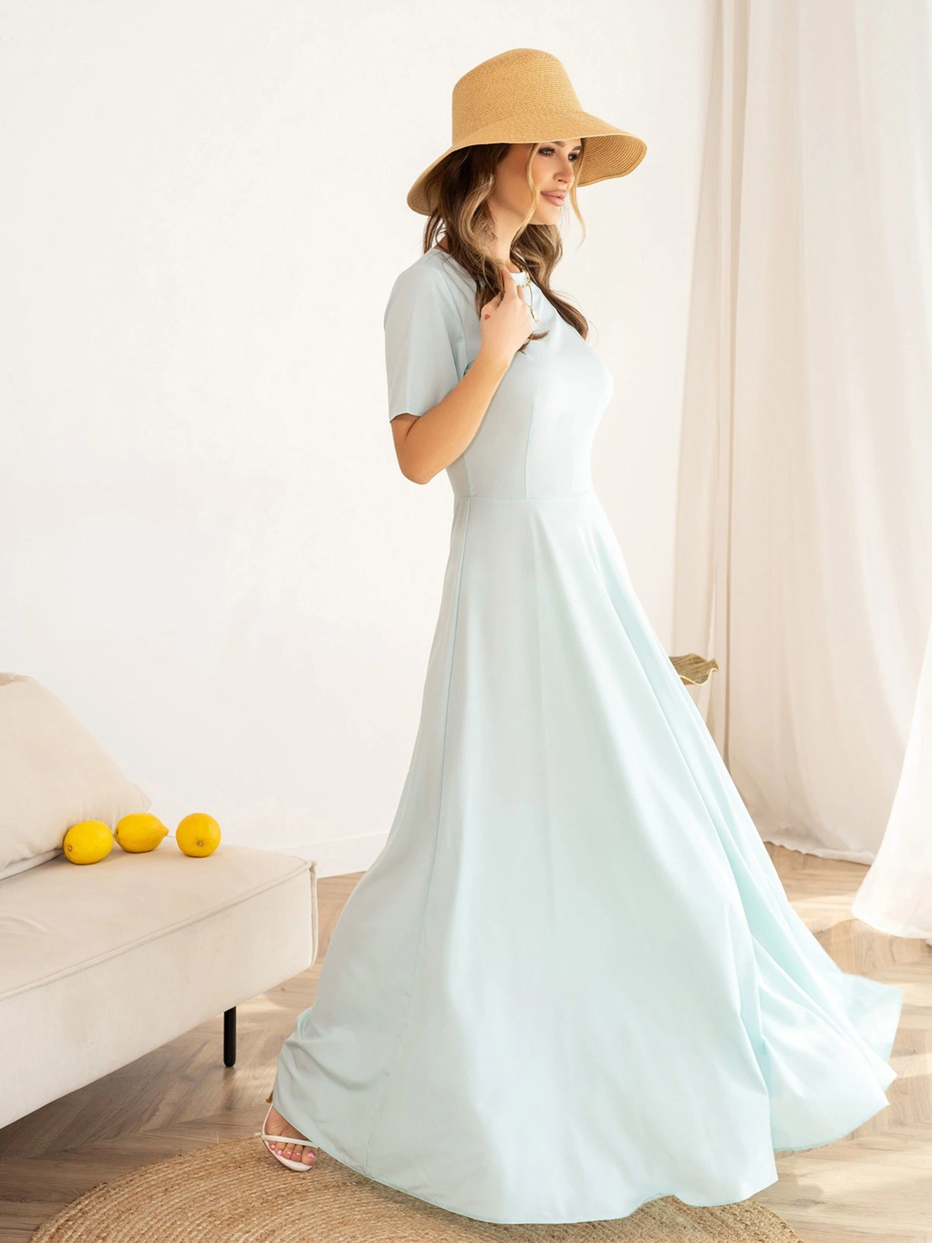 Платья ISSA Plus модель 13995_mint Платья ISSA Plus модель 13995_mint Фото