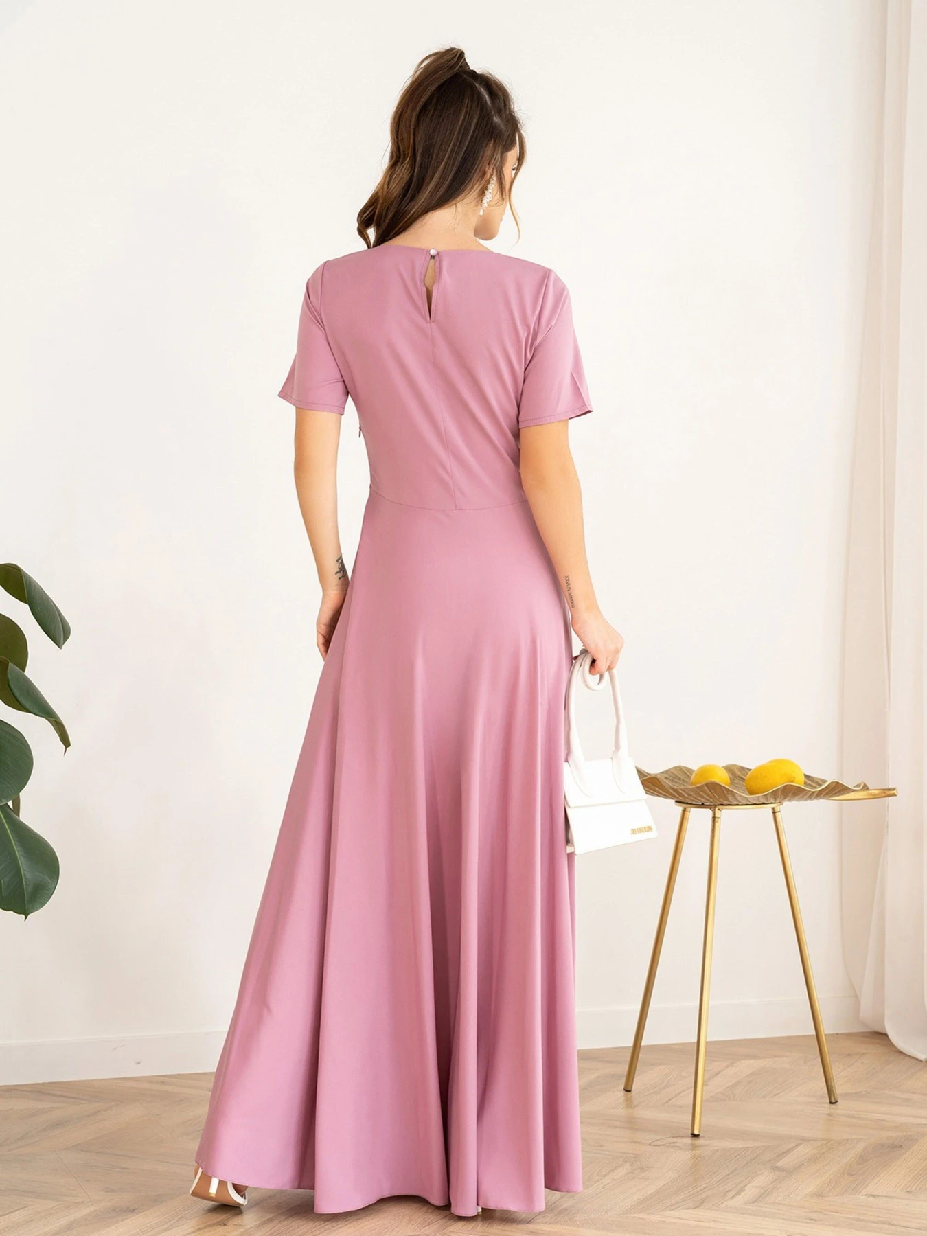 Платья ISSA Plus модель 13995_lilac Фото