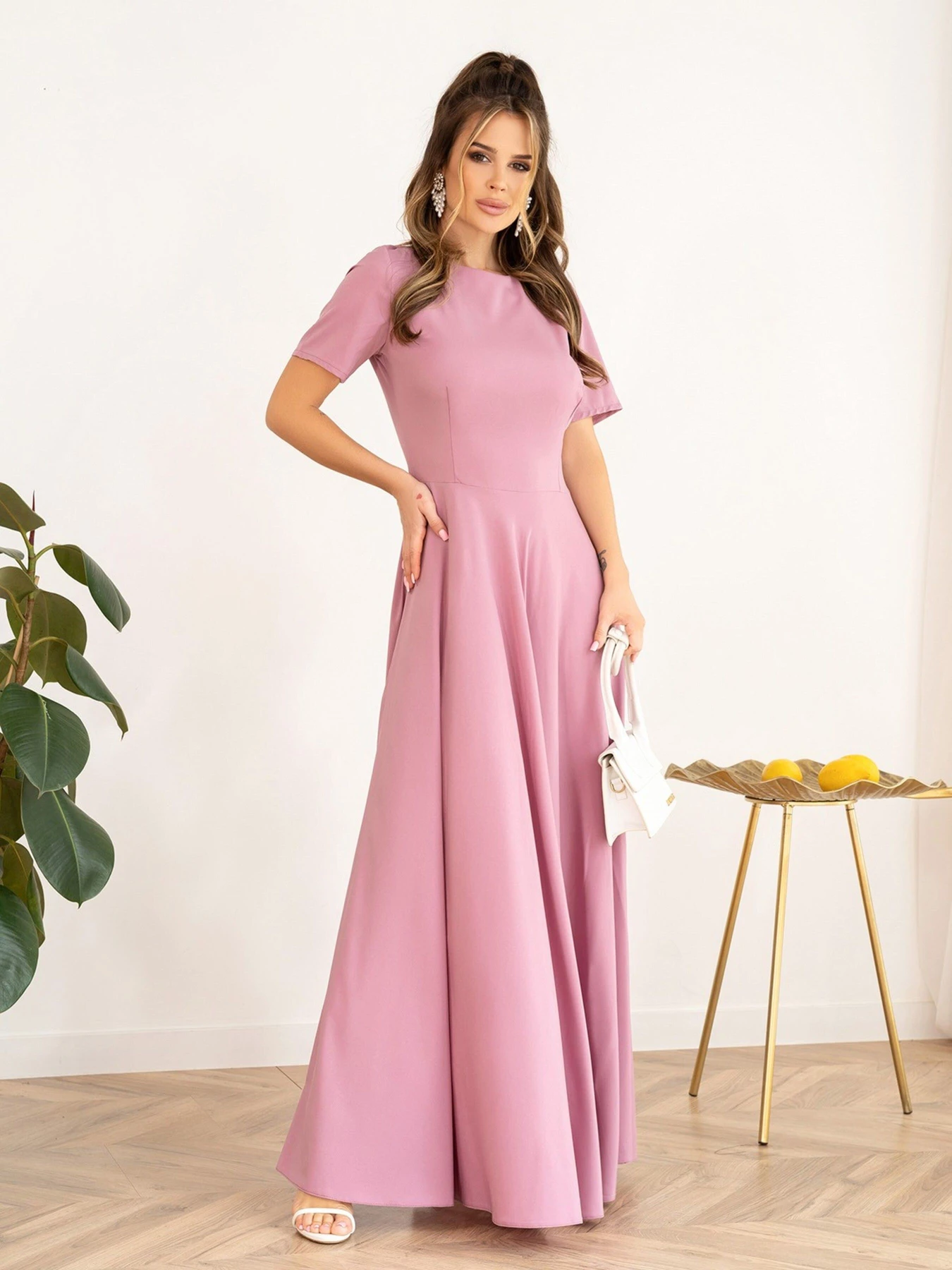 Платья ISSA Plus модель 13995_lilac Фото