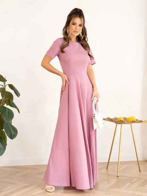 Сукні ISSA Plus модель 13995_lilac Фото