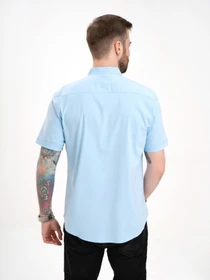 Сорочки ISSA Plus модель GN4-129_lightblue Фото