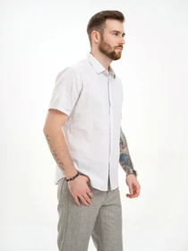 Сорочки ISSA Plus модель GN4-131_grey Фото