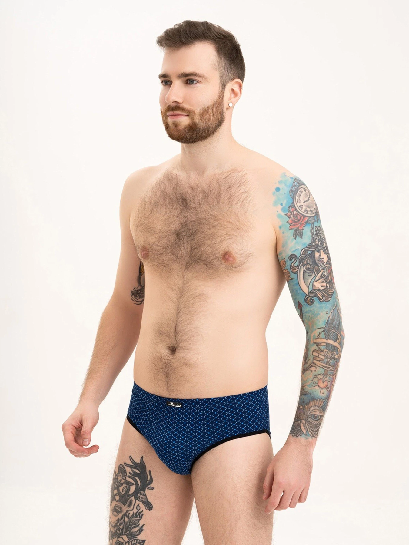 Нижня білизна ISSA Plus модель GN5-191_darkblue Нижня білизна ISSA Plus модель GN5-191_darkblue Фото