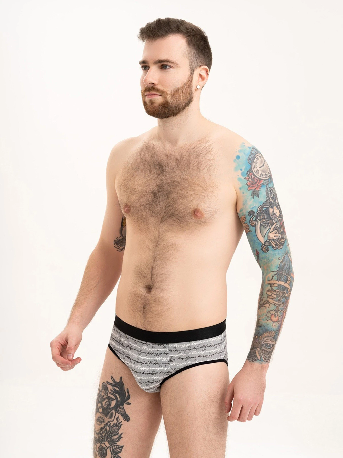 Нижнее белье ISSA Plus модель GN5-193_grey Фото