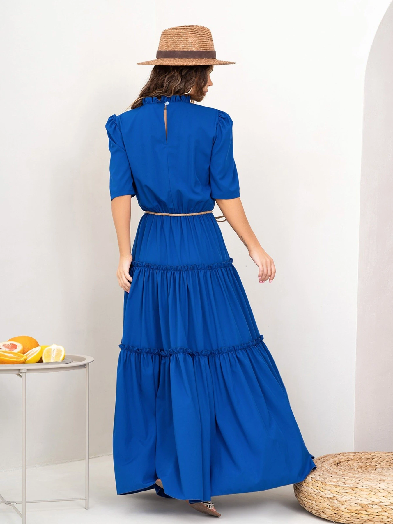 Сукні ISSA Plus модель 13974_blue Фото