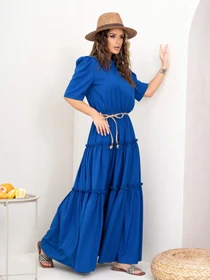Сукні ISSA Plus модель 13974_blue Фото
