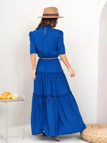 Сукні ISSA Plus модель 13974_blue Фото