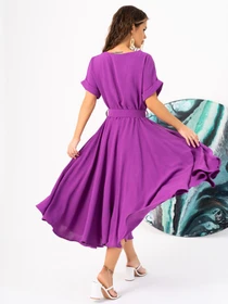 Сукні ISSA Plus модель 13998_purple Фото