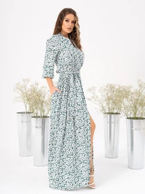 Сукні ISSA Plus модель 14015_green Фото