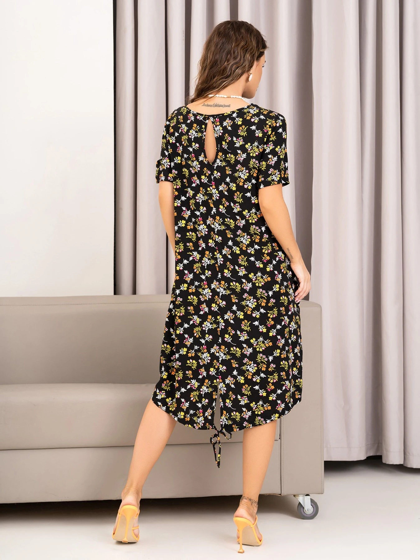 Платья ISSA Plus модель 14019_black Платья ISSA Plus модель 14019_black Фото