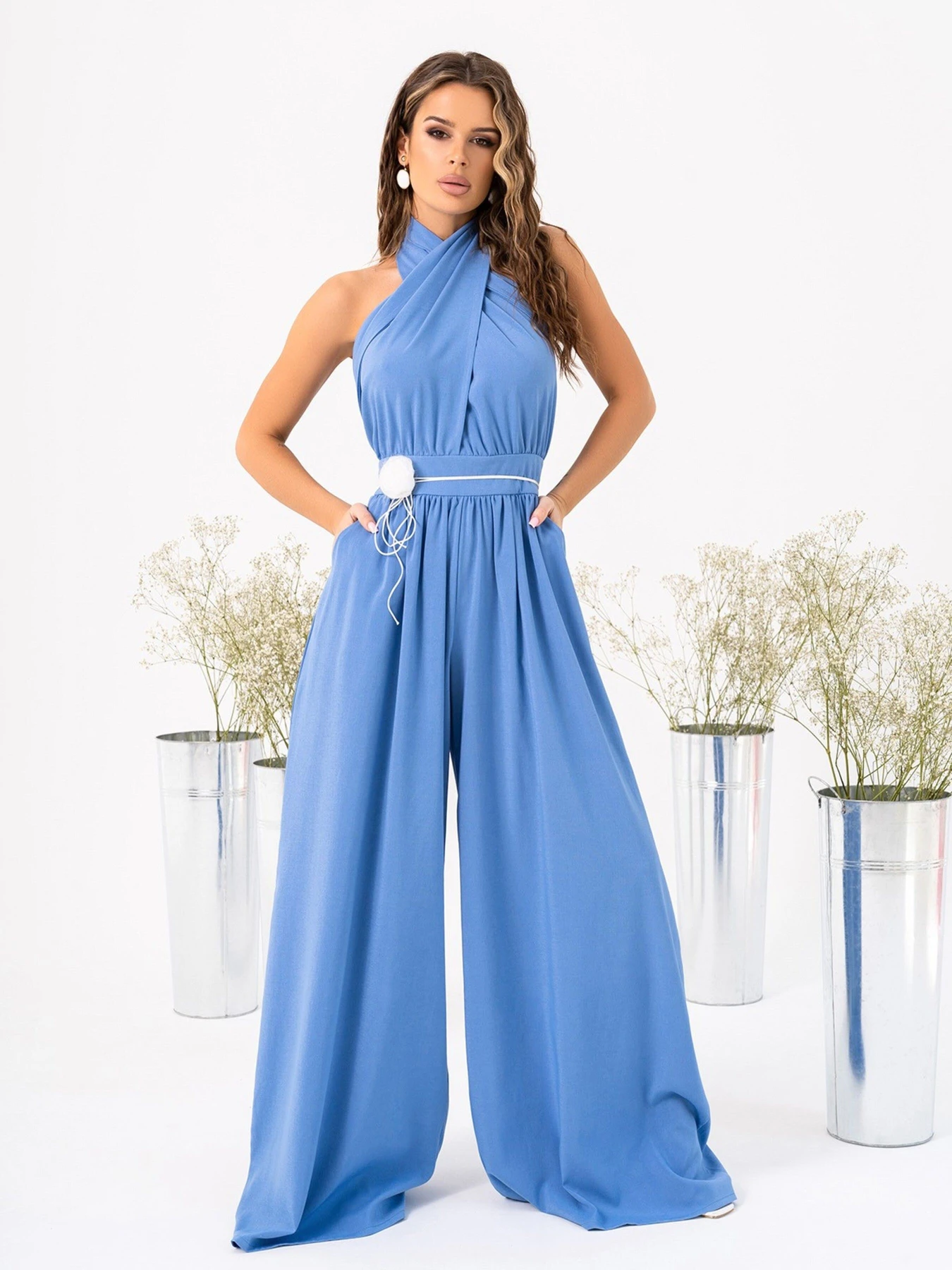 Комбинезоны ISSA Plus модель 14020_blue Фото