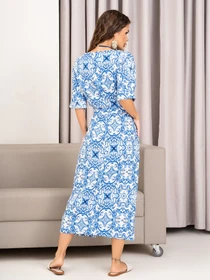 Сукні ISSA Plus модель 14021_blue Фото