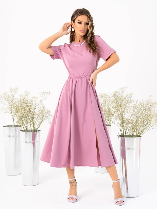 Сукні ISSA Plus модель 14031_pink Фото