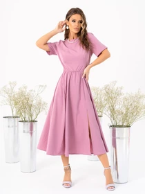 Сукні ISSA Plus модель 14031_pink Фото