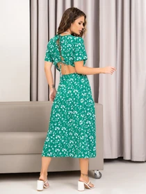 Сукні ISSA Plus модель 14033_green Фото