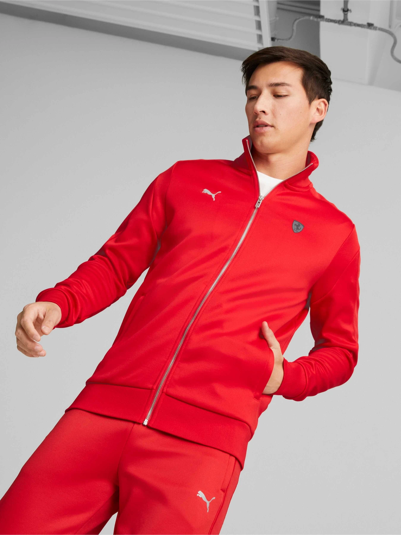 Худи и свитшоты PUMA Ferrari Style Mt7 Jacket модель 538333 Фото