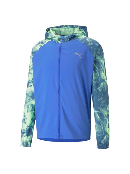 Куртки и дубленки PUMA Run Fav Aop Woven Jacket модель 523389 Фото