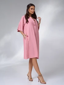 Сукні ISSA Plus модель 14003_pink Фото