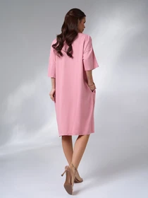 Сукні ISSA Plus модель 14003_pink Фото
