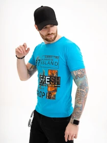 Футболки и поло ISSA Plus модель GN4-126_lightblue Фото