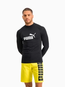 Одяг для пляжу PUMA Лонгслів для плавання Swim Men Long Sleeve Ra модель 907664 Фото