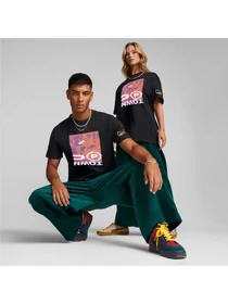 Брюки PUMA UPTOWN Oversized Pants модель 535810 Фото