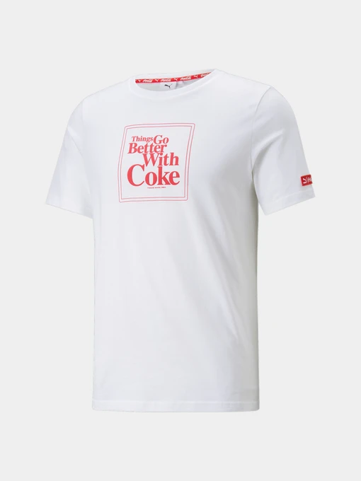Футболки и поло PUMA x Coca Cola Graphic Tee модель 536158 Фото