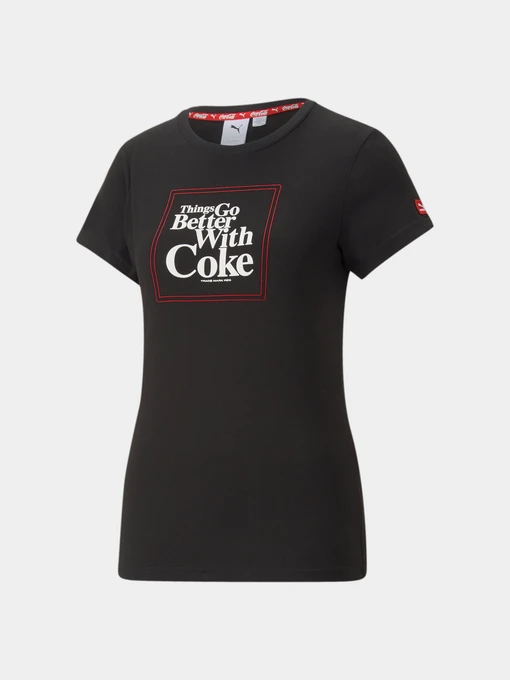 Футболки и поло PUMA x Coca Cola Tee модель 536186 Фото