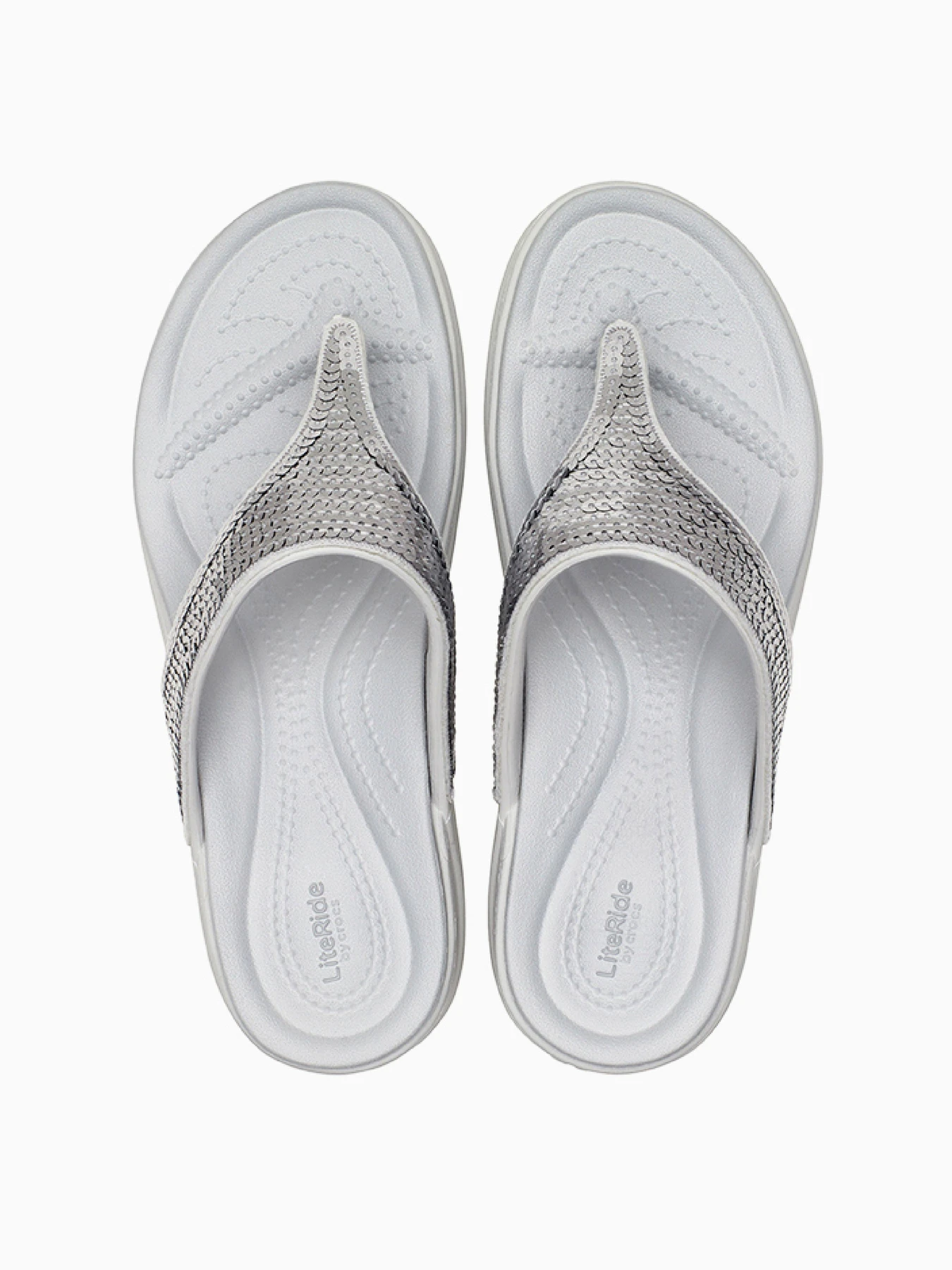 Шлёпанцы Crocs модель 207647PWH Фото