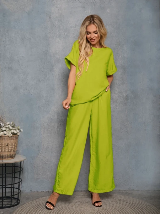 Костюмы ISSA Plus модель 12766_lightgreen Фото