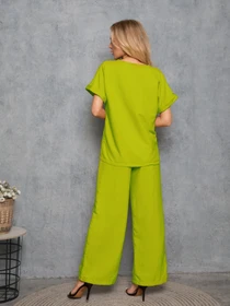 Костюмы ISSA Plus модель 12766_lightgreen Фото