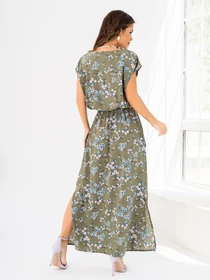 Сукні ISSA Plus модель 14028_khaki Фото