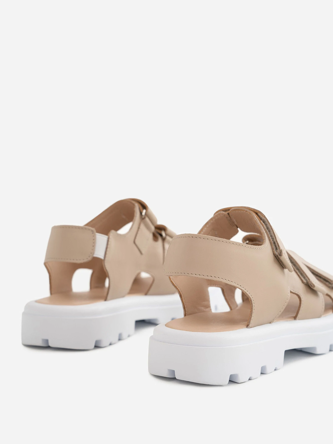 Сандалии ISSA Plus модель OB2-263_beige Сандалии ISSA Plus модель OB2-263_beige Фото
