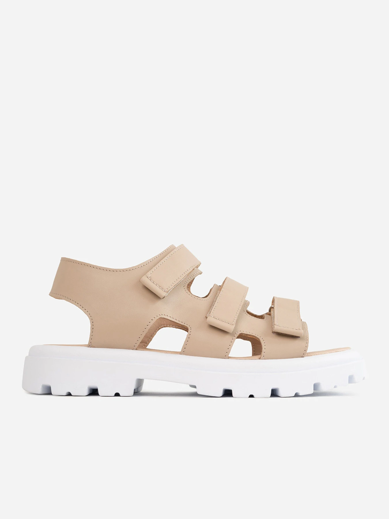 Сандалии ISSA Plus модель OB2-263_beige Сандалии ISSA Plus модель OB2-263_beige Фото