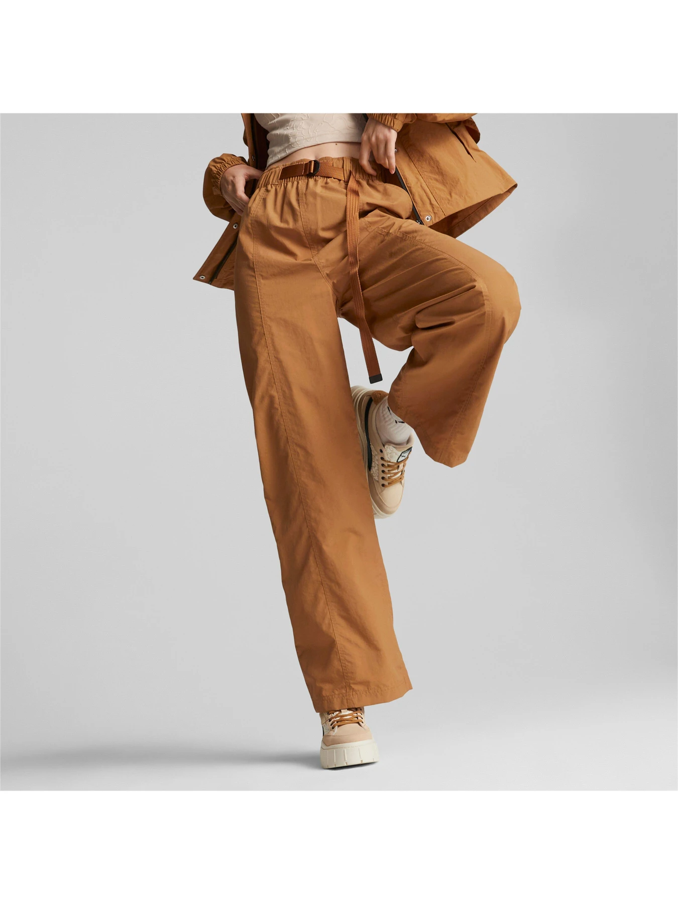 Брюки PUMA INLAND Wide Leg Pants модель 535818 Фото