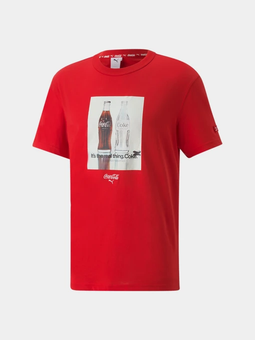 Футболки і поло PUMA x Coca Cola Relaxed Tee модель 536159 Фото