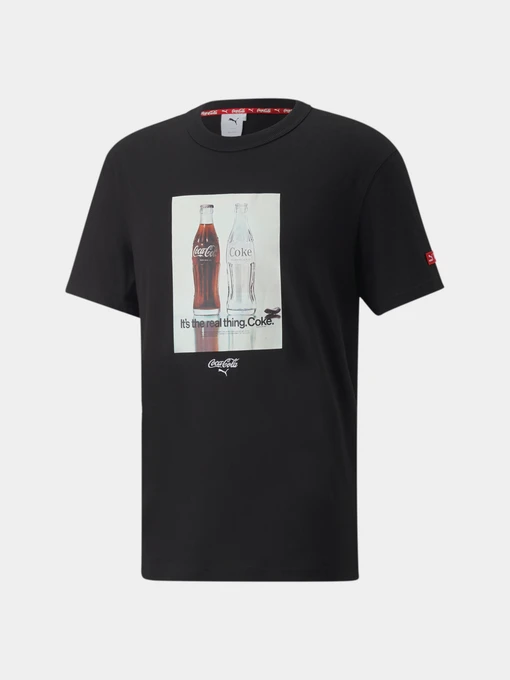 Футболки і поло PUMA x Coca Cola Relaxed Tee модель 536159 Фото