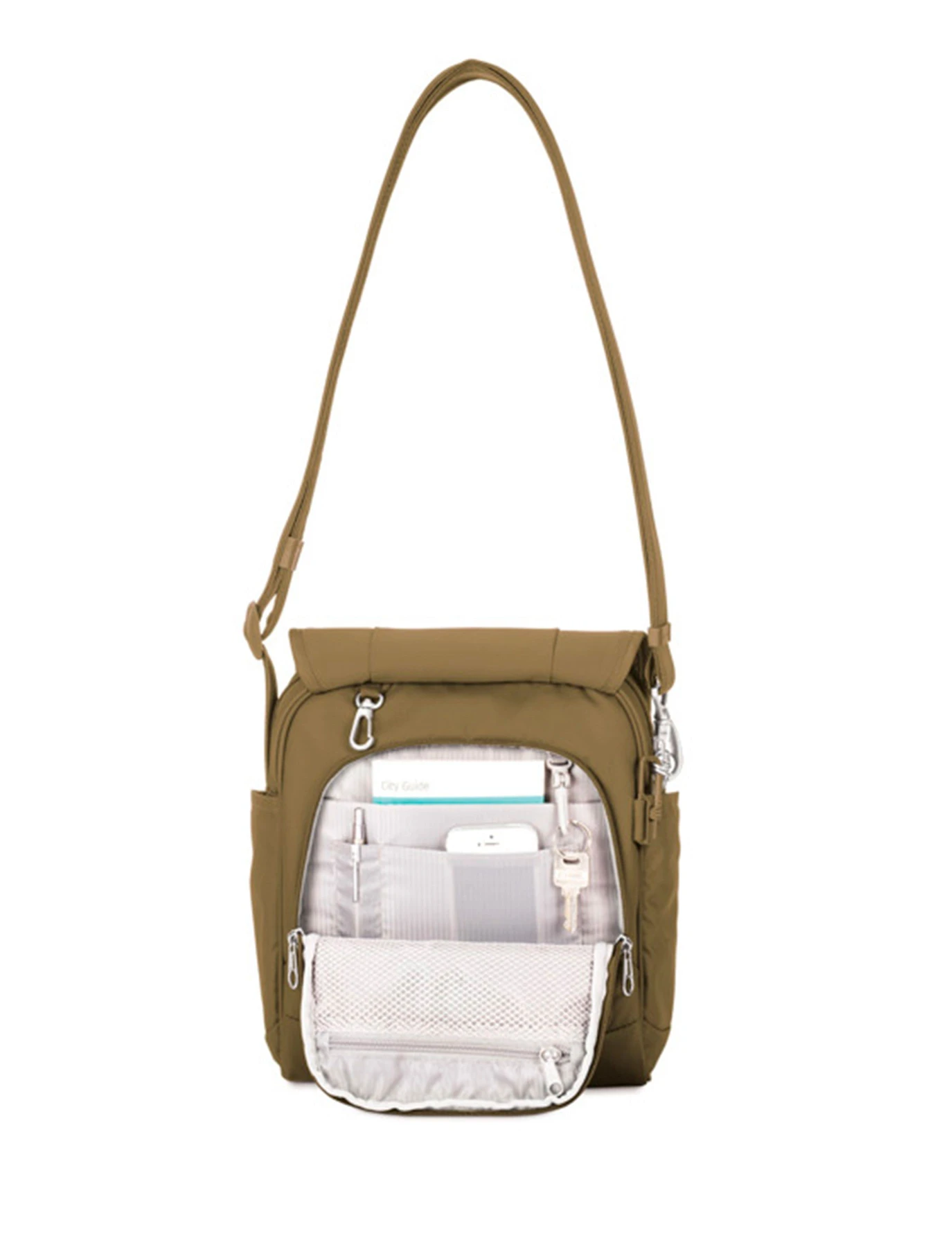 Сумки Pacsafe Metrosafe LS200 crossbody модель 30420221 Сумки Pacsafe Metrosafe LS200 crossbody модель 30420221 Фото