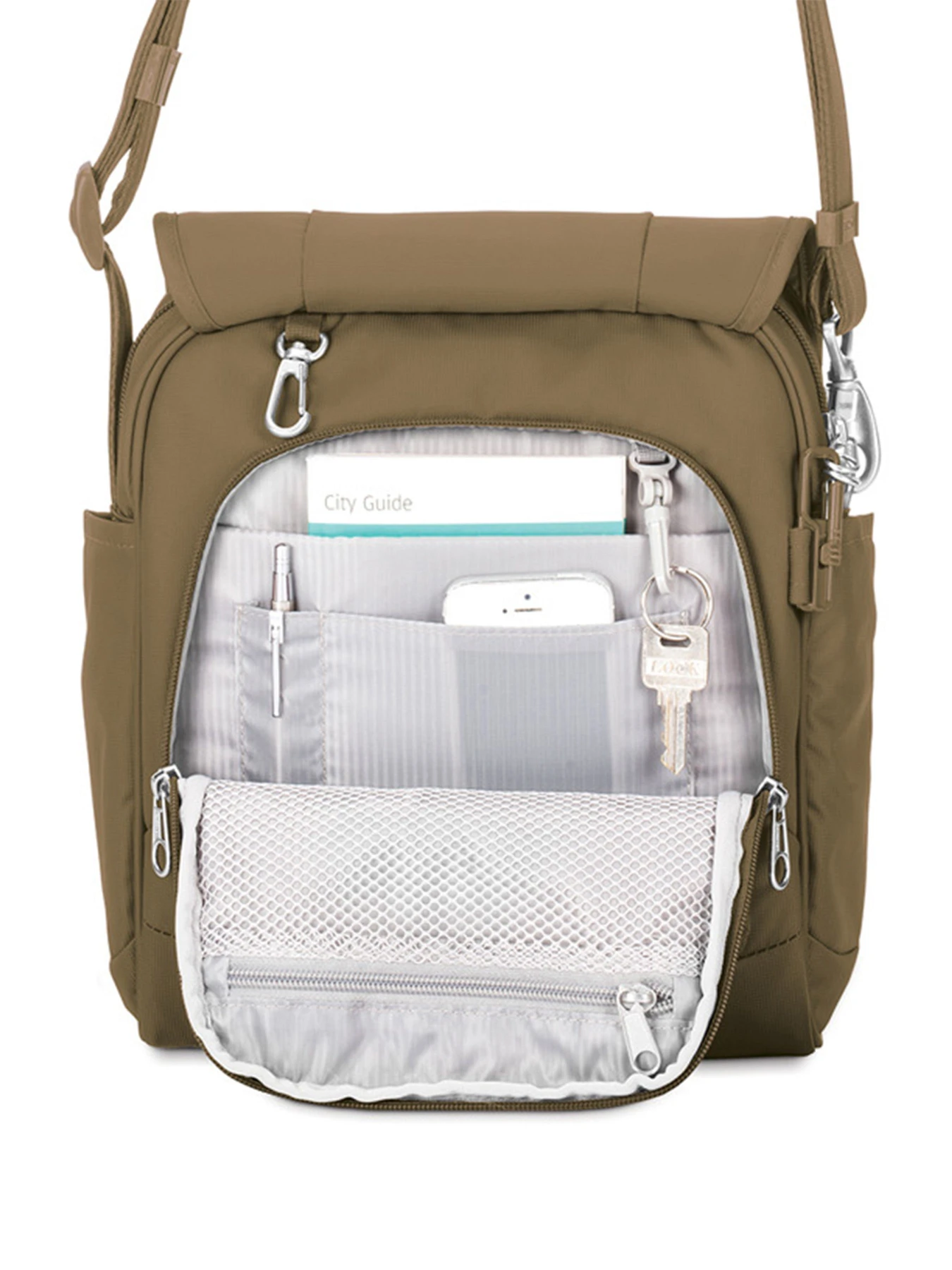 Сумки Pacsafe Metrosafe LS200 crossbody модель 30420221 Сумки Pacsafe Metrosafe LS200 crossbody модель 30420221 Фото