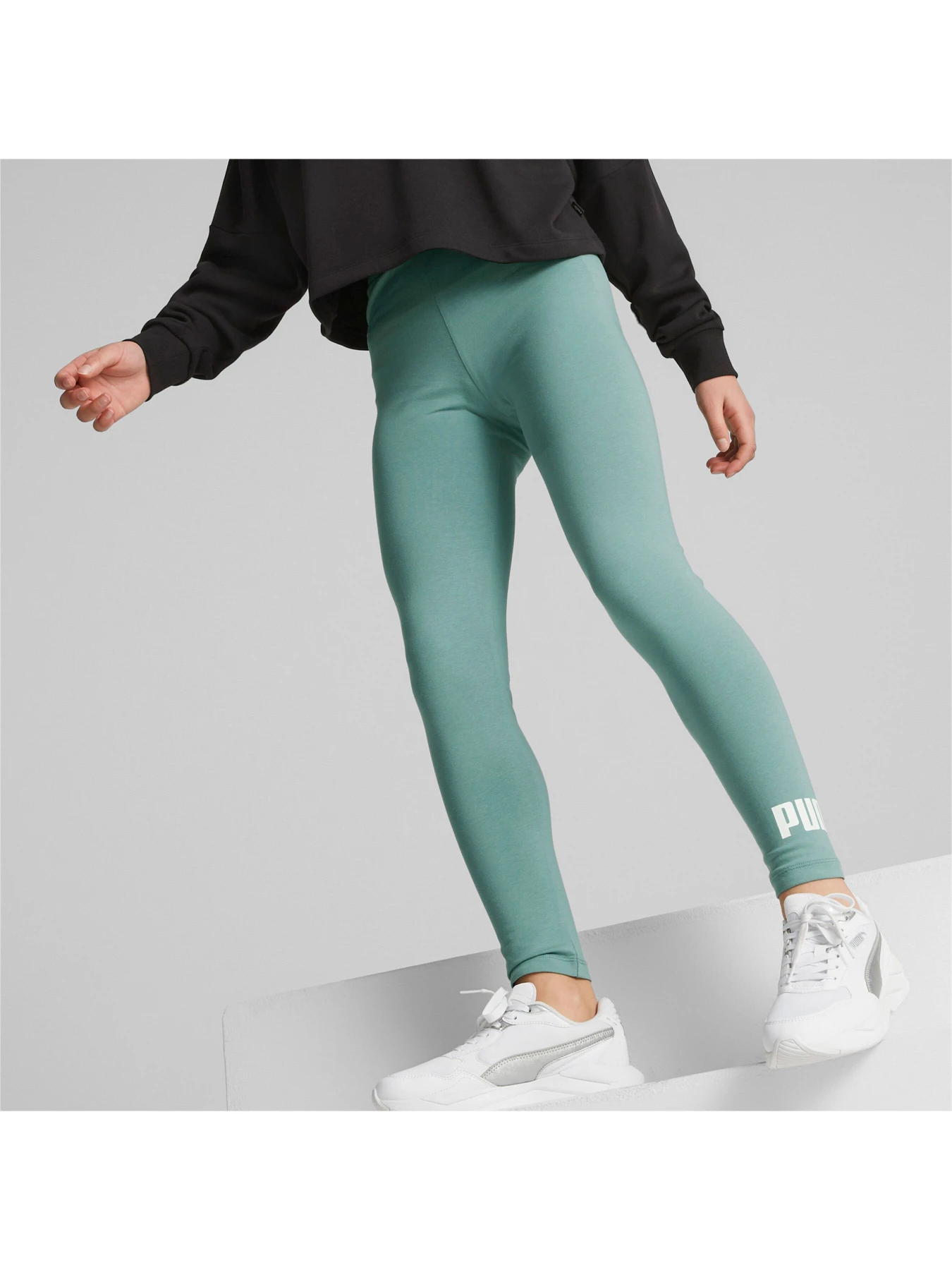 Брюки PUMA Ess Logo Leggings G модель 671133 Фото
